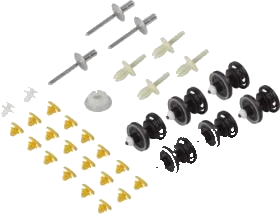 clips interieurbekleding
