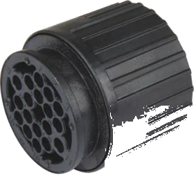 18-pole connector housing