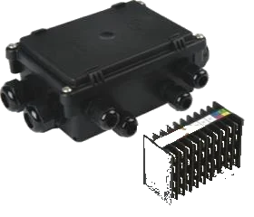 12-pole cable junction box
