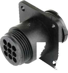 9-pole connector housing