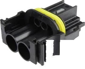 4-pole connector housing