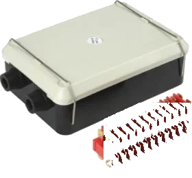 12-pole cable junction box