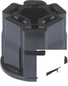 6-pole connector housing
