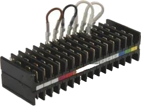 16-pole plug junction box