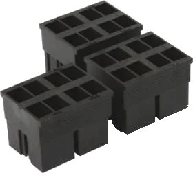 6-pole connector housing