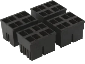 8-pole connector housing