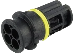 4-pole connector housing