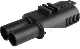 2-pole connector housing