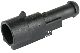 1-pole DIN/ISO 40050 connector housing