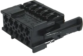 10-pole connector housing