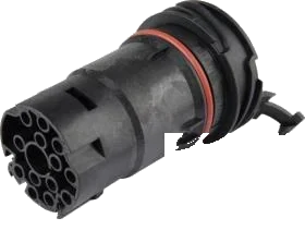 12-pole connector housing