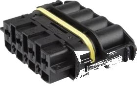 7-pole connector housing