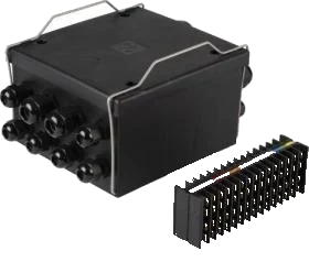 16-pole cable junction box