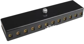 12-pole DIN/ISO 72581 zekeringskast