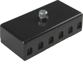 6-pole DIN/ISO 72581 zekeringskast