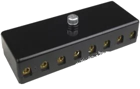 8-pole DIN/ISO 72581 zekeringskast