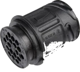 18-pole connector housing