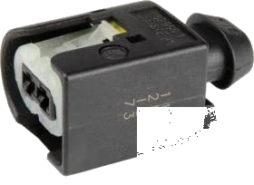 2-pole connector housing