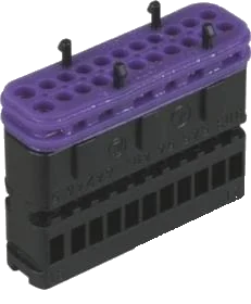 22-pole contact carrier