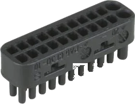 22-pole contact carrier holder