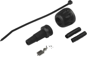 2-pole connector housing set