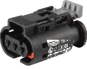 3-pole connector housing
