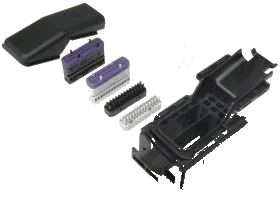 58-pole connector housing set