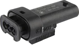 3-pole connector housing