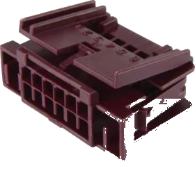 6-pole connector housing