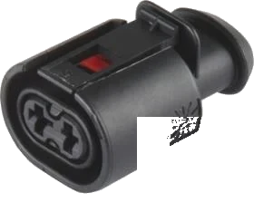 2-pole connector housing