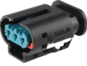 3-pole connector housing