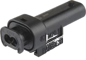 2-pole connector housing