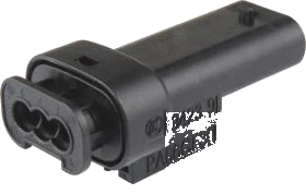 3-pole connector housing