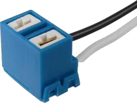 2-pole headlamp connector