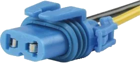 2-pole headlamp connector
