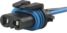 2-pole headlamp connector