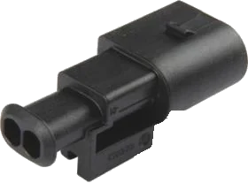 2-pole connector housing