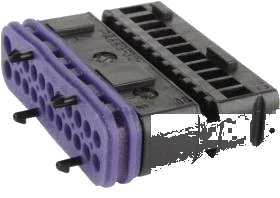 22-pole contact carrier