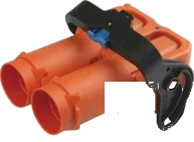 2-pole connector housing