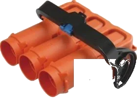 3-pole connector housing