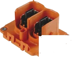 2-pole connector housing