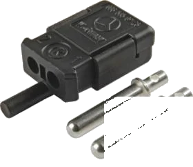2-pole connector housing set