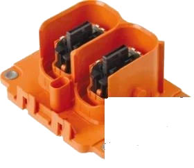 2-pole connector housing