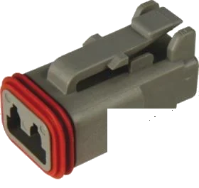 2-pole connector housing