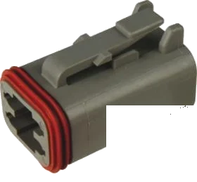 4-pole connector housing