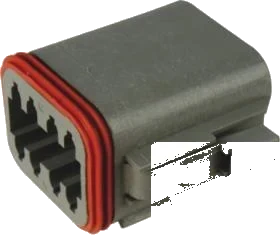 8-pole connector housing