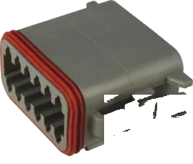 12-pole connector housing
