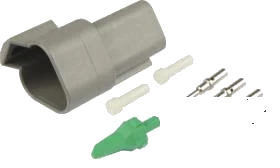3-pole connector housing set