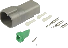 4-pole connector housing set