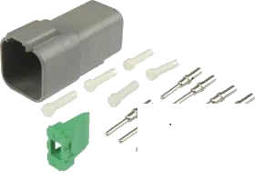 6-pole connector housing set
